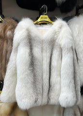 Natural Arctic Fox Limited Edition KALINKA FURS