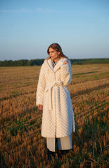 Nonna Haina din blana ecologica cu efect de vizon