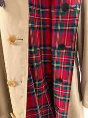 Trench-coat réversible unisexe sur mesure Brenda