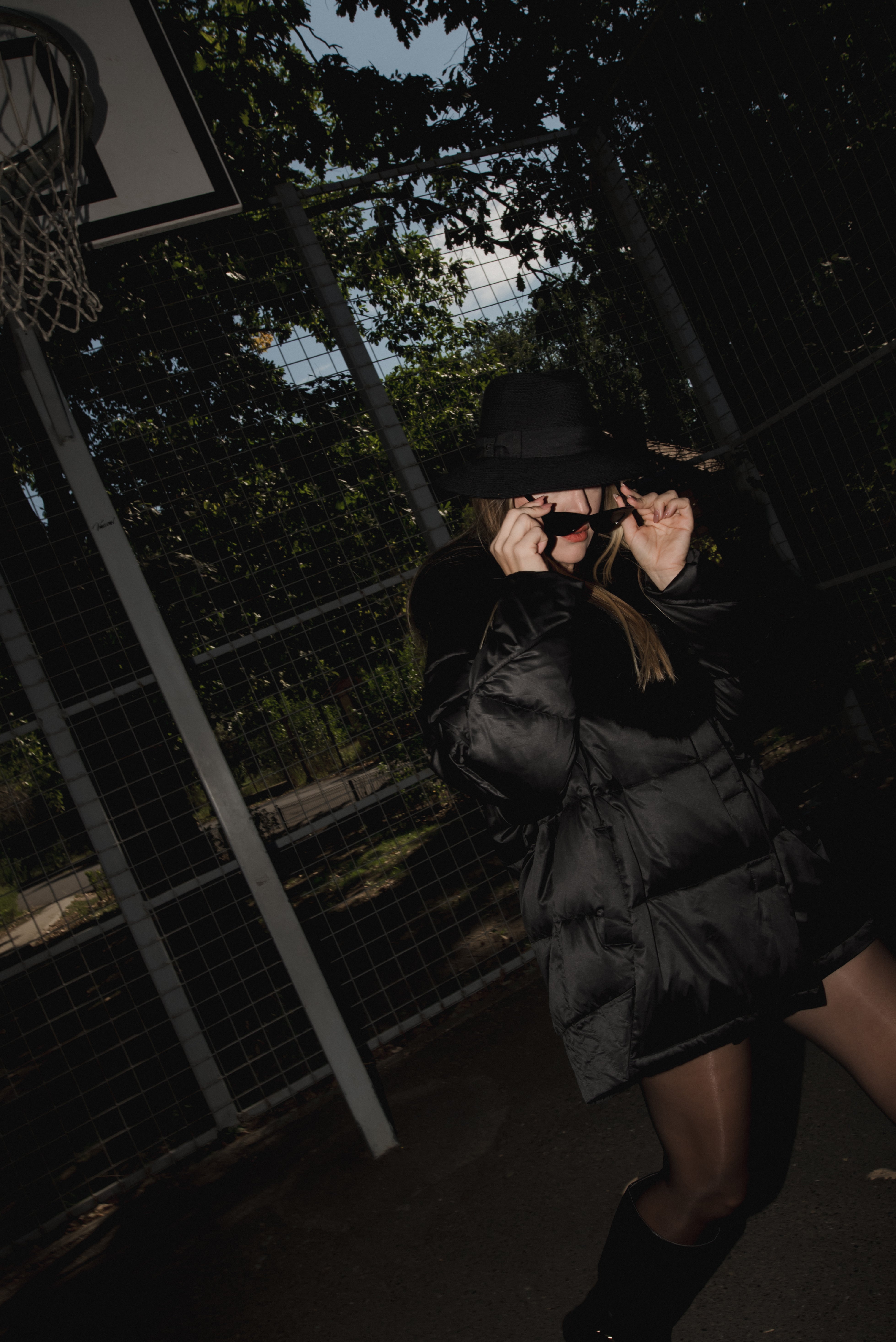 Goose Down Puffer Jacket. Geaca de iarna calduroasa cu blana de vulpe KALINKA FURS