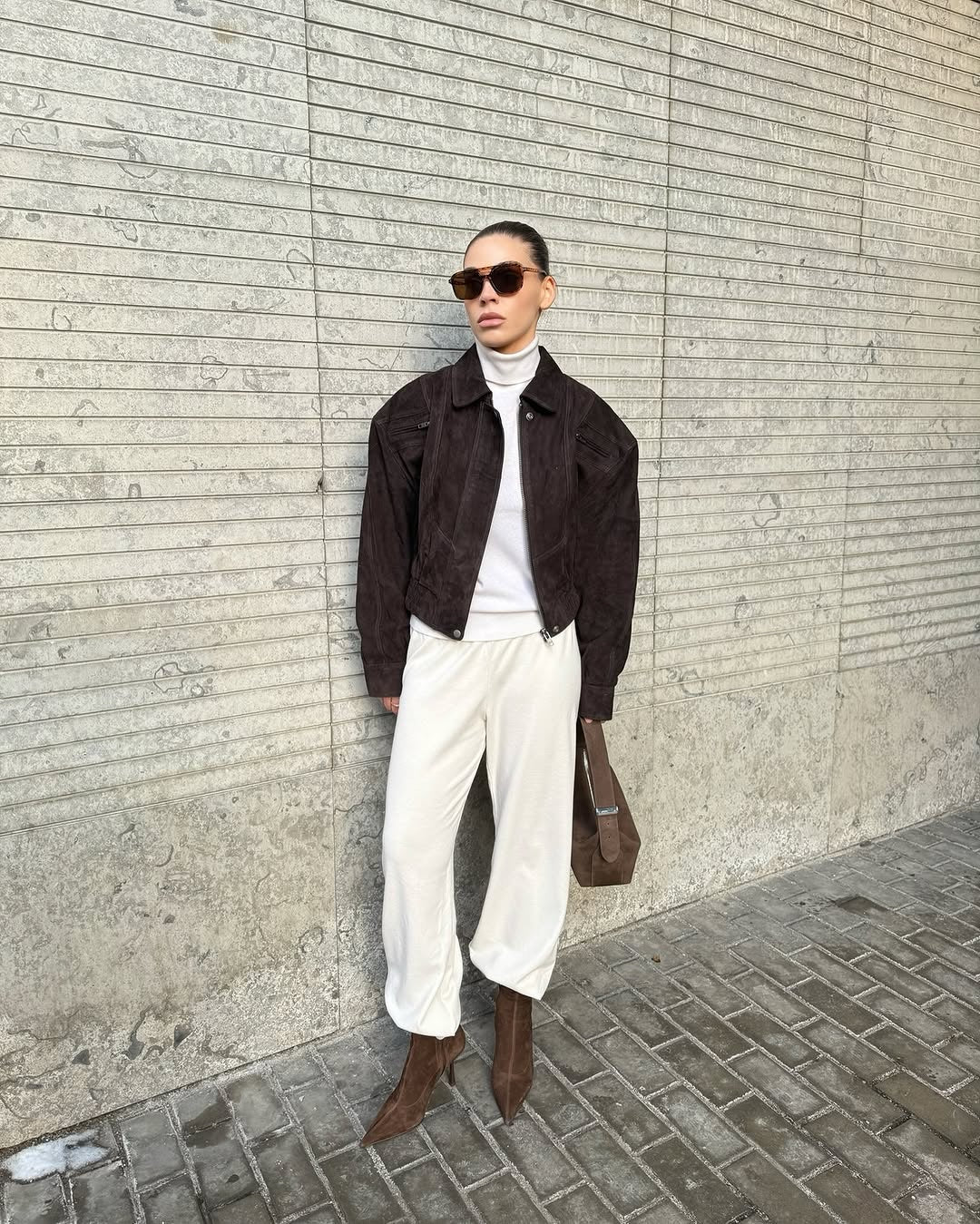 Milena geaca bomber cu maneci bufante KALINKA FURS