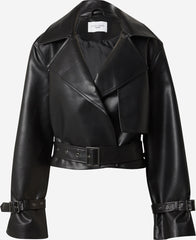 Selma Geaca neagră din piele eco KALINKA FURS