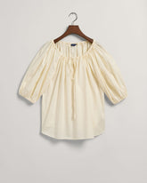 Stefanel natural linen blouse. Size M