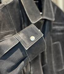 Milena geaca bomber cu maneci bufante