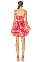 Indie rochie florata cu bretele