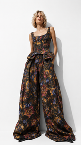 Gemma Set Elegant top și pantaloni