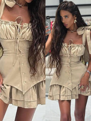 Lilly rochie mini de tip corset