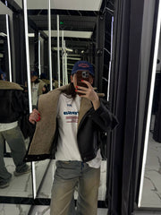 Shearling Leather Jacket. Cojoc din piele naturală KALINKA FURS