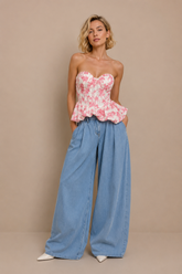 Top Corset Floral