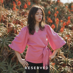 Bluză roz Reserved, Mărime M