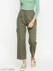 Pantaloni cargo khaki Zara, 40