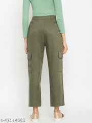 Pantaloni cargo khaki Zara, 40
