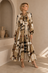 Ana rochie multi print