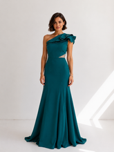 Astera rochie verde smarald