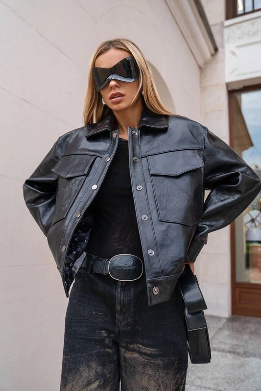 Big Pockets Jacket. Geaca cu buzunare KALINKA FURS