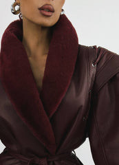 Shearling Jacket. Cojoc din lana naturala KALINKA FURS