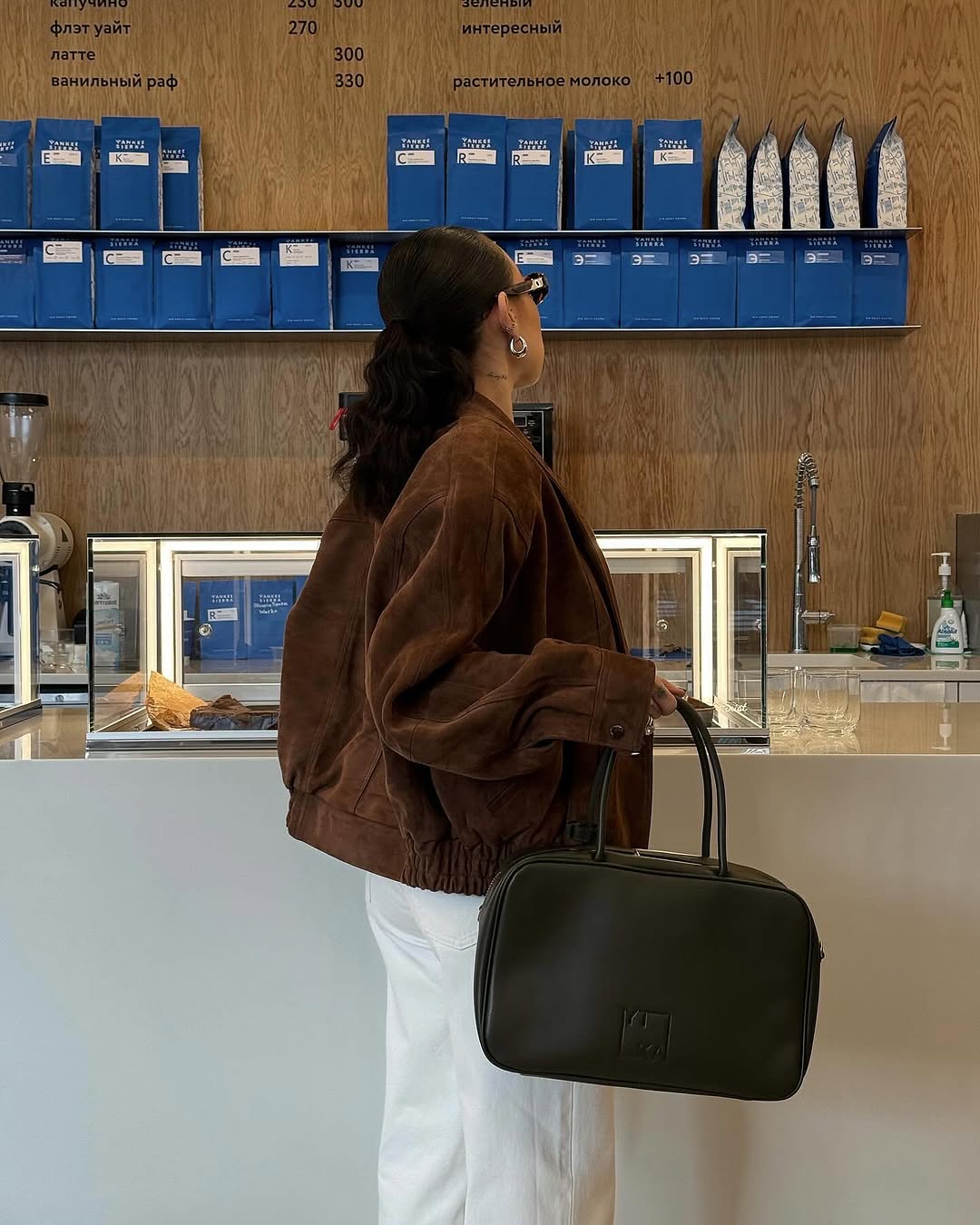 Blazer suede jacket. Geaca tip sacou din piele întoarsă KALINKA FURS