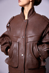 Oversized masculine jacket. Geaca masculină cu buzunare KALINKA FURS