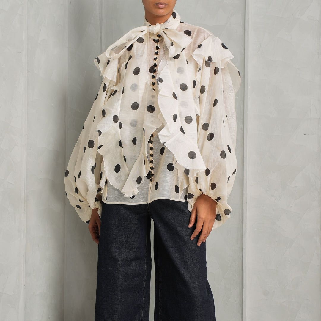 Natasha bluza cu volane KALINKA FURS