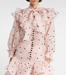 Olya rochie roz cu buline KALINKA FURS