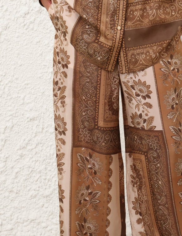 Boho set bluză si pantaloni KALINKA FURS