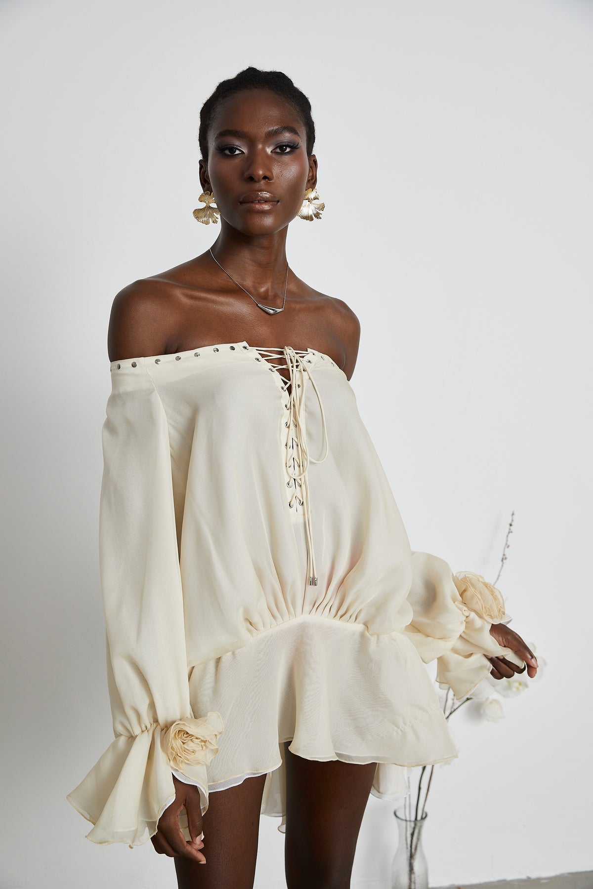 Ivy Rochie cu volane KALINKA FURS