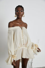 Ivy Rochie cu volane KALINKA FURS