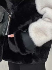 Cojoc de iarna din blana naturală KALINKA FURS