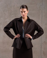 Leather shirt.Camasa din piele naturală. KALINKA FURS