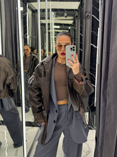 Leather Jacket. Geaca din piele naturala KALINKA FURS