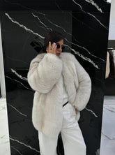 Natural fox fur. Blana naturala din vulpe KALINKA FURS