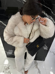 Natural fox fur. Blana naturala din vulpe KALINKA FURS