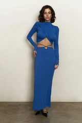 Set crop si fustă Kelsey KALINKA FURS