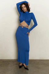 Set crop si fustă Kelsey KALINKA FURS