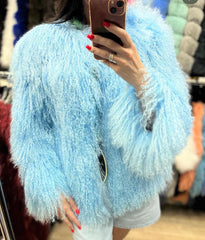 Mongolian Fur. Blana naturala din oaie mongoleza. Blana din miel tibetan KALINKA FURS