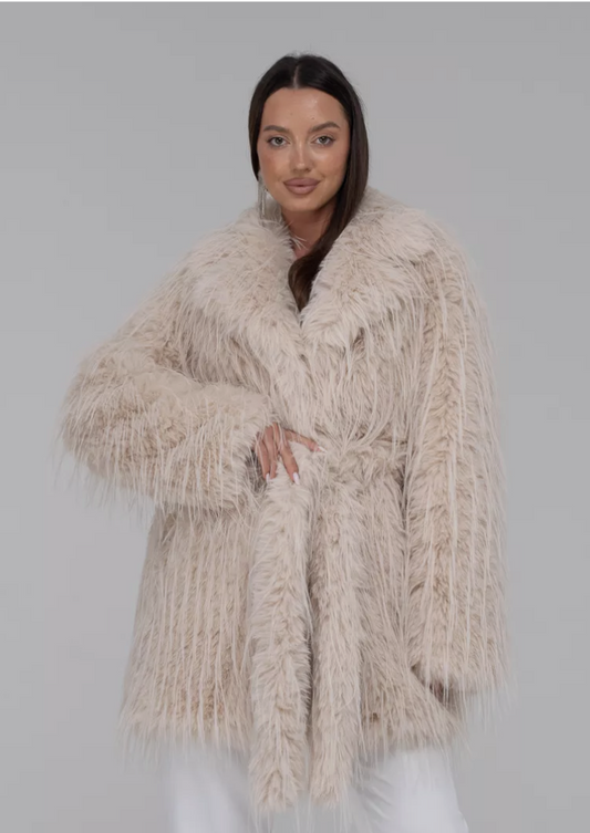 Ostrich eco fur. Blana ecologica de strut KALINKA FURS