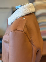 Rika Natural sheepskin coat