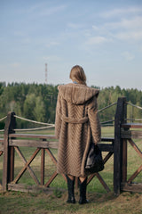 Nonna Haina din blana ecologica cu efect de vizon