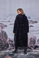 Lidia jacheta din blană naturală de vizon/nurca