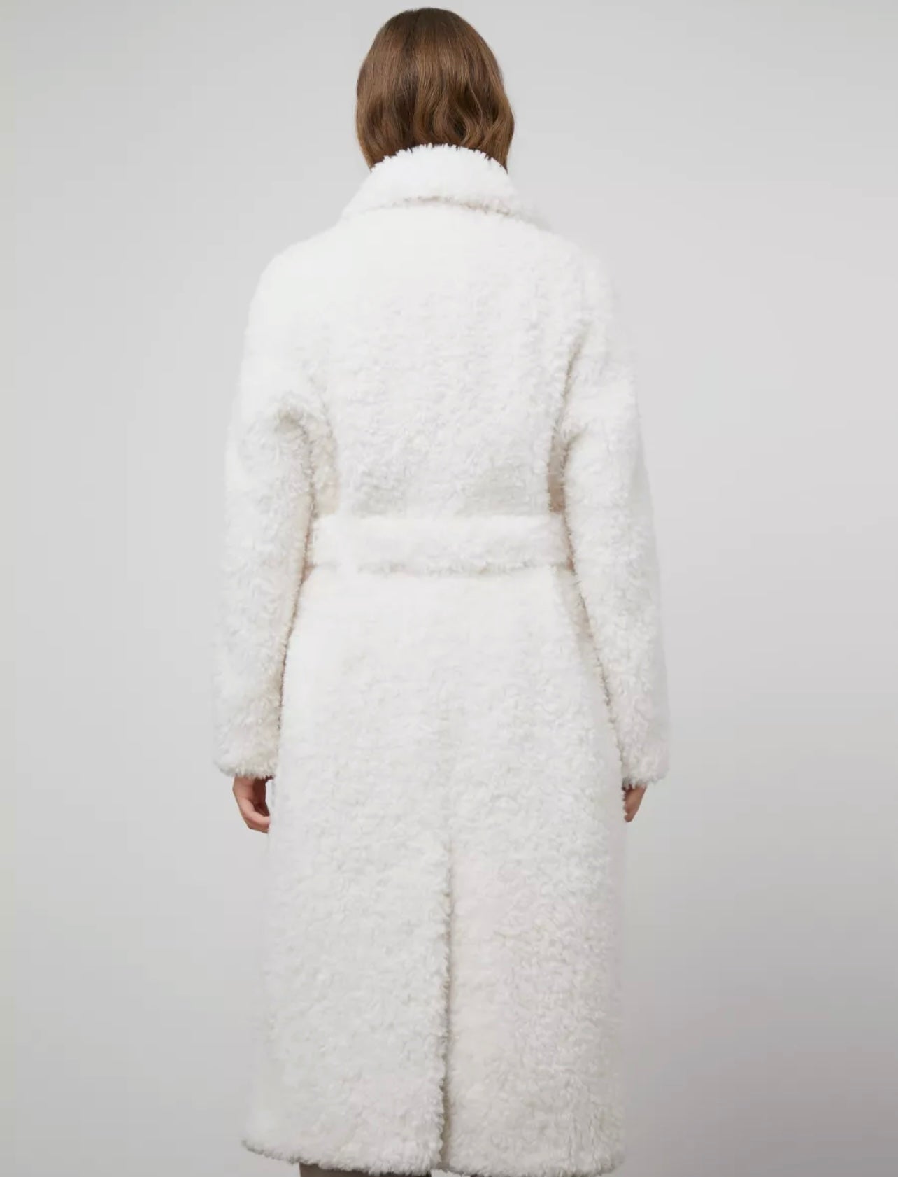 White Fur Teddy Coat