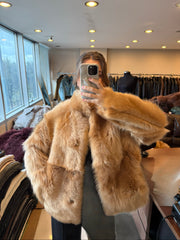 Manteau en peau de mouton naturelle Sultanova Toscane