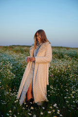 Bianca jacheta din blana ecologica