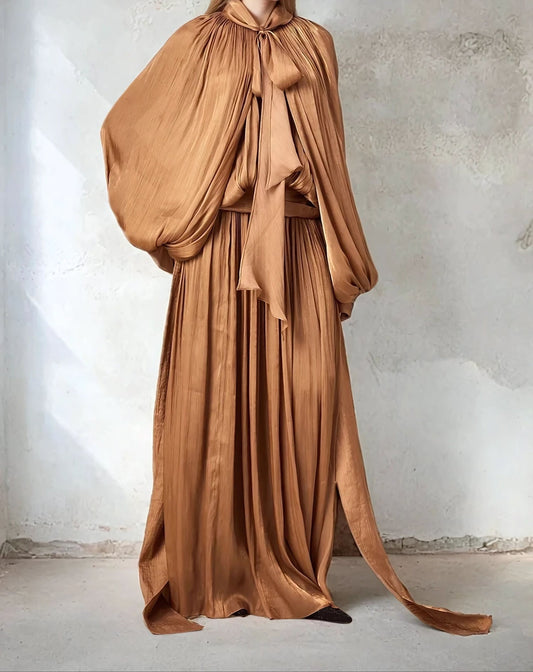 Marbella rochie lungă vaporoasă