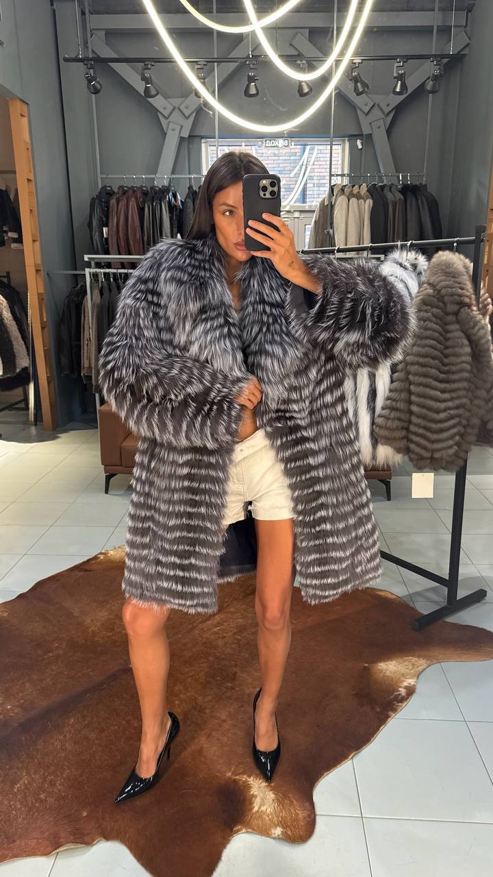 Ella Haina din blana naturala din jder,  în două culori