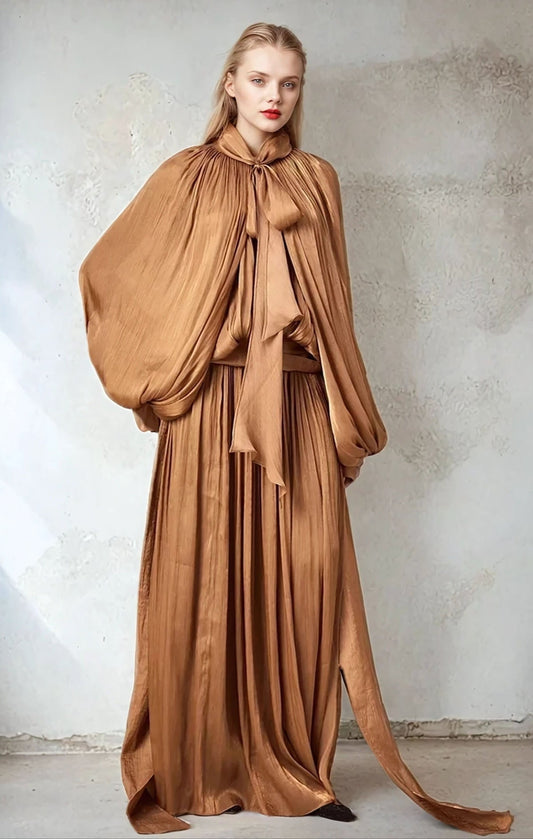 Marbella rochie lungă vaporoasă