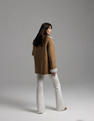 Cojoc de iarnă din blană naturală