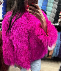 Mongolian Fur. Blana naturala din oaie mongoleza. Blana din miel tibetan KALINKA FURS