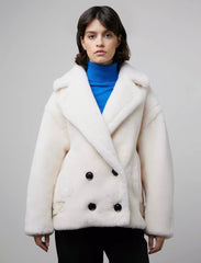 Teddy Fur Coat KALINKA FURS