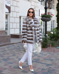 Chinchilla Natural Fur. Blana naturala din chinchilla KALINKA FURS