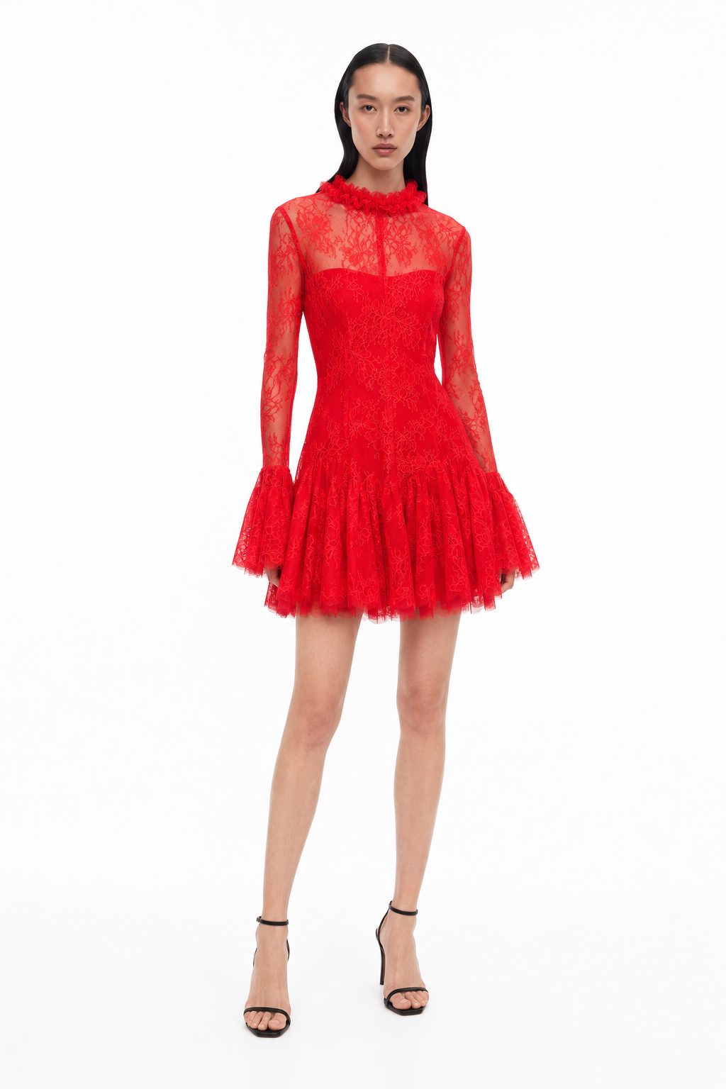 Caty Rochie Mini Dantela